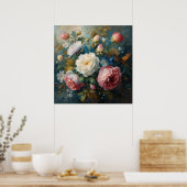 Floral Galore  ポスター (キッチン)