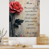 Floral Galore  ポスター (キッチン)