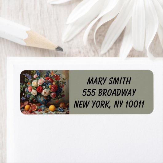 Floral Galore ラベル (インサイチュ)