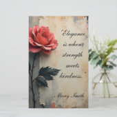 Floral Galore  便箋 (スタンド正面)