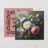 Floral Galore - Note Card ノートカード (正面/裏面)