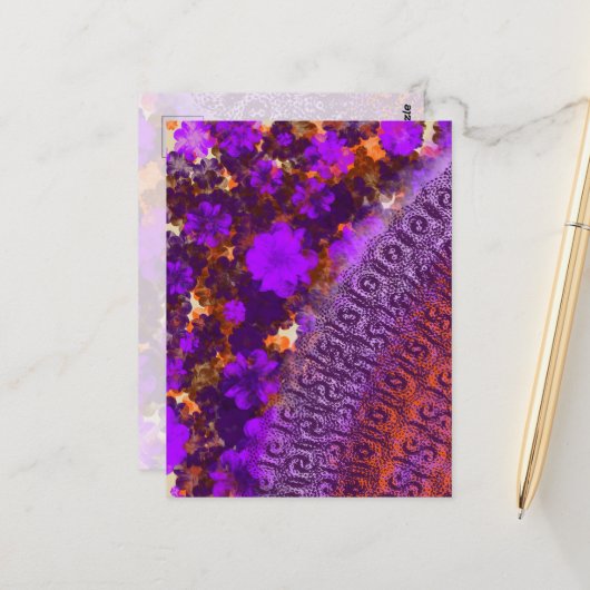 Floral Garden ポストカード (正面/裏面インサイチュ)