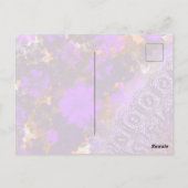 Floral Garden ポストカード (裏面)