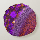 Floral Garden ラウンドクッション (裏面)