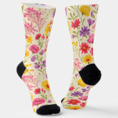 Floral Garden Crew Socks ソックス (傾斜あり)