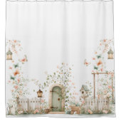 Floral Garden Shower Curtain シャワーカーテン (正面)