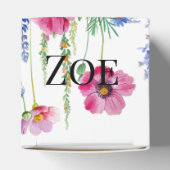 Floral garden wedding フェイバーボックス (上部)