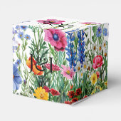 Floral garden wedding フェイバーボックス (裏面サイド)