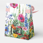 Floral garden wedding フェイバーボックス (裏面サイド)