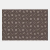 Floral geometry ラッピングペーパーシート (正面3)