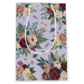 Floral gift bag ミディアムペーパーバッグ (正面)