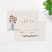 Floral Gift Certificate Card for Small Businesses (デスク)