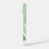 floral glossy phone case iPhone 15ケース (左側面)