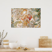 Floral Goddess ポスター (キッチン)