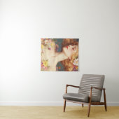 Floral Goddess Vintage Wall Tapestry タペストリー (インサイチュ(横))