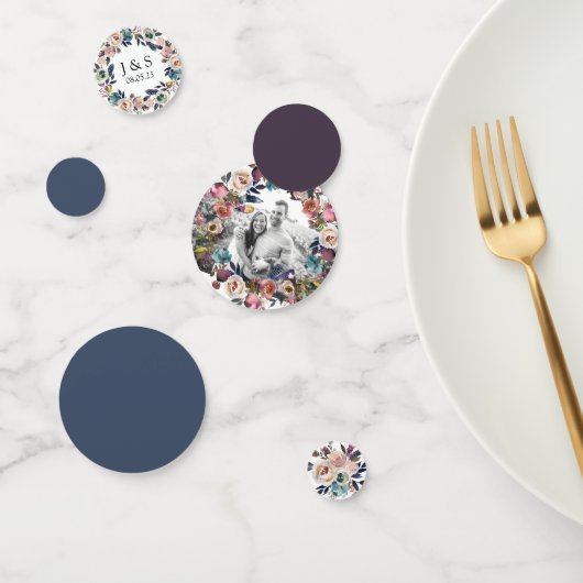 Floral Grace ウェディング コンフェッティ (グループ)