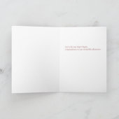 Floral Graduation Card – Congratulations Class of  カード (内部)