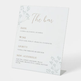 Floral Greenery Wedding 台座サイン