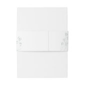 Floral Greenery Wedding 招待状ベリーバンド (裏面例)