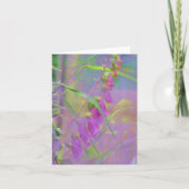 Floral Greeting Card カード (正面)