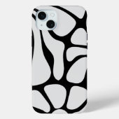 Floral Groovy Black and White Case-Mate iPhoneケース (裏面)