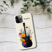Floral Guitar Art Case-Mate iPhoneケース