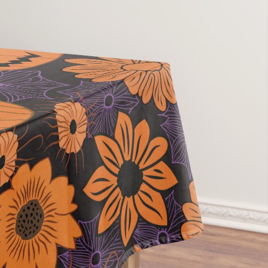 Floral Halloween テーブルクロス (インサイチュ)