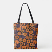 Floral Halloween トートバッグ (裏面)