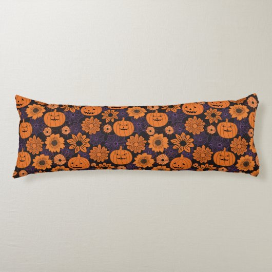 Floral Halloween ボディピロー (正面)