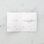 Floral Happy Mother's Day Card カード (内部)