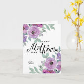 Floral Happy Mother's Day Card カード (黄色い花)