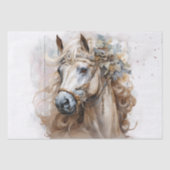 Floral Horse 薄葉紙 (正面)