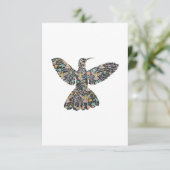 Floral Hummingbird 招待状 (スタンド正面)