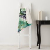 floral hummingbird blanket シェルパブランケット (インサイチュ)