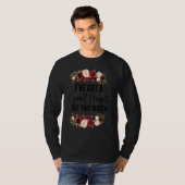 Floral I Have A Good Heart But This Mouth Sarcasti Tシャツ (正面フル)