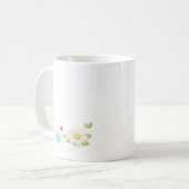 Floral Illustration Mug コーヒーマグカップ (正面左)