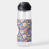 Floral Initial Water Bottle ウォーターボトル (背面)