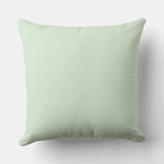 Floral Inspirational Quote Throw Pillow クッション (裏面)