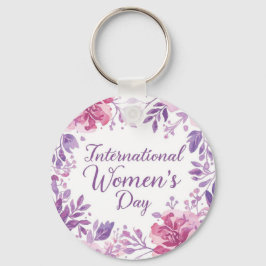 Floral International Women's Day 2026 キーホルダー