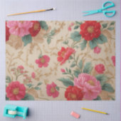 Floral Intricate 薄葉紙 (クラフト)