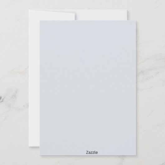 Floral Invitation  招待状 (裏面)