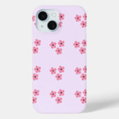 Floral iphone 15 Case Case-Mate iPhoneケース (裏面)