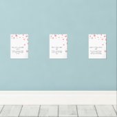 Floral Islamic Wall Art Set  (ウッドフロア)