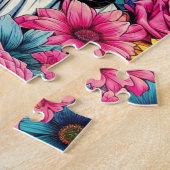 Floral Jesus Puzzle. ジグソーパズル (側面)