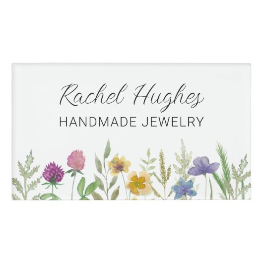 Floral Jeweler 名札 (正面)