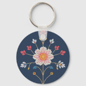 Floral Key chain キーホルダー (正面)