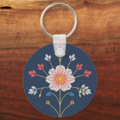 Floral Key chain キーホルダー (正面)
