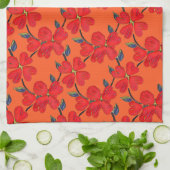 Floral Kitchen Towel キッチンタオル (折り畳み)