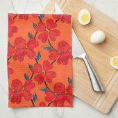 Floral Kitchen Towel キッチンタオル (四つ折り)