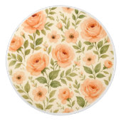 Floral knob. セラミックノブ (正面)